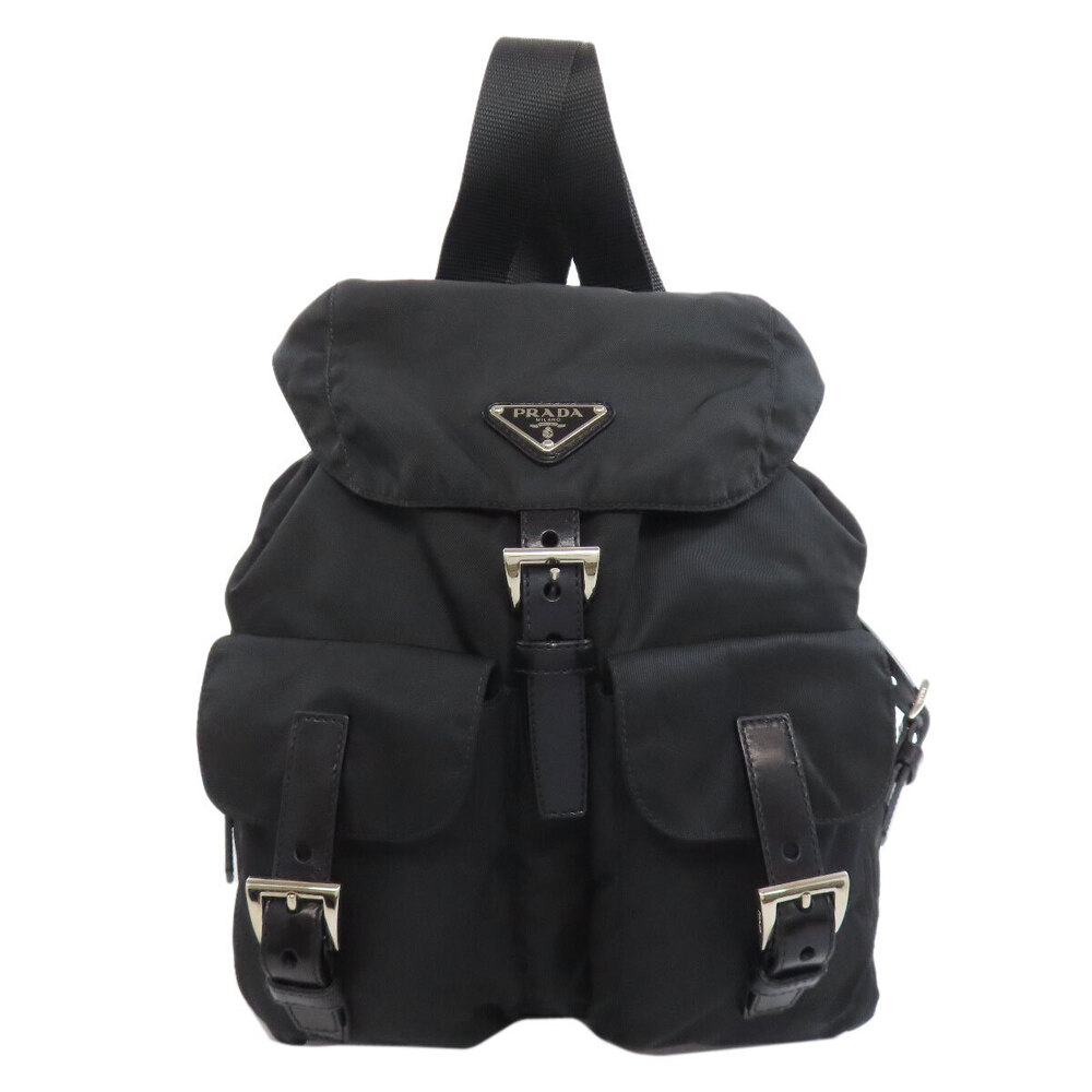 Prada logo Backpack Rucksack Daypack - Picture 11 of 11
